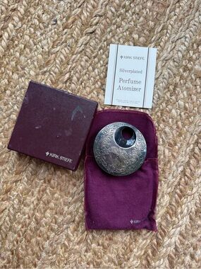 Kirk Stieff Silver Plated Perfume Atomizer